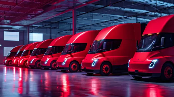 Tesla’s Semi Factory Ignites a Trillion-Dollar Trucking Revolution